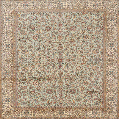 Tapis traditionnel gris / beige