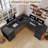 63“ W L Shaped Desk-1117905756