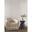 Metallic Light Scallop Wallpaper-100253533
