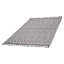 Tapis d'intérieur / extérieur gris / blanc / géométrique 4 x 6 LOOM & LUXE Collection-1000391477