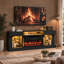 Electric Fireplace TV Stand-1455379035-1455379033