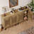  59" Storage Cabinet Set of 2, Farmhouse Sideboard Buffet with Doors & Adjustable Shelves for Living Room, Kitchen, Hallway