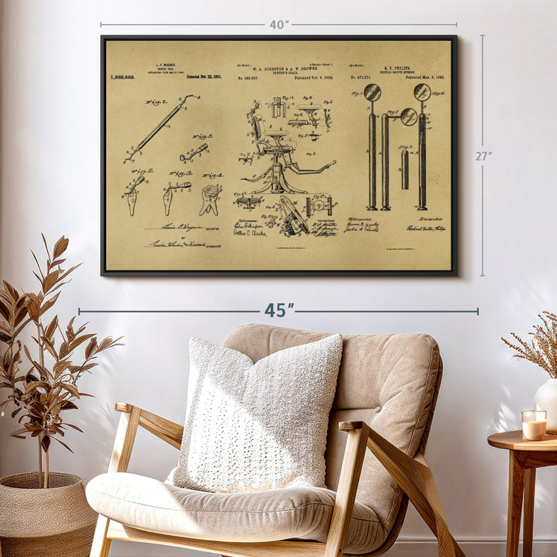 Brevet "Impression sur toile", H 27 po x l 40 po