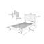Grey Velvet Twin Size Bed - Adjustable Up To 3", 12 Strong Support, No Box Spring, Bedroom Modern Upholstery, Stable Headboard, Spring