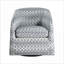 Fauteuil d'appoint pivotant moderne pour adultes, base en métal massif, sièges de salon