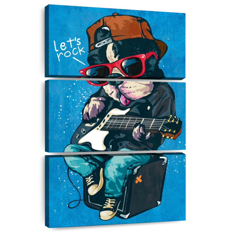 Bouledogue français Ketti Rocker, H 45 po x l 28 po