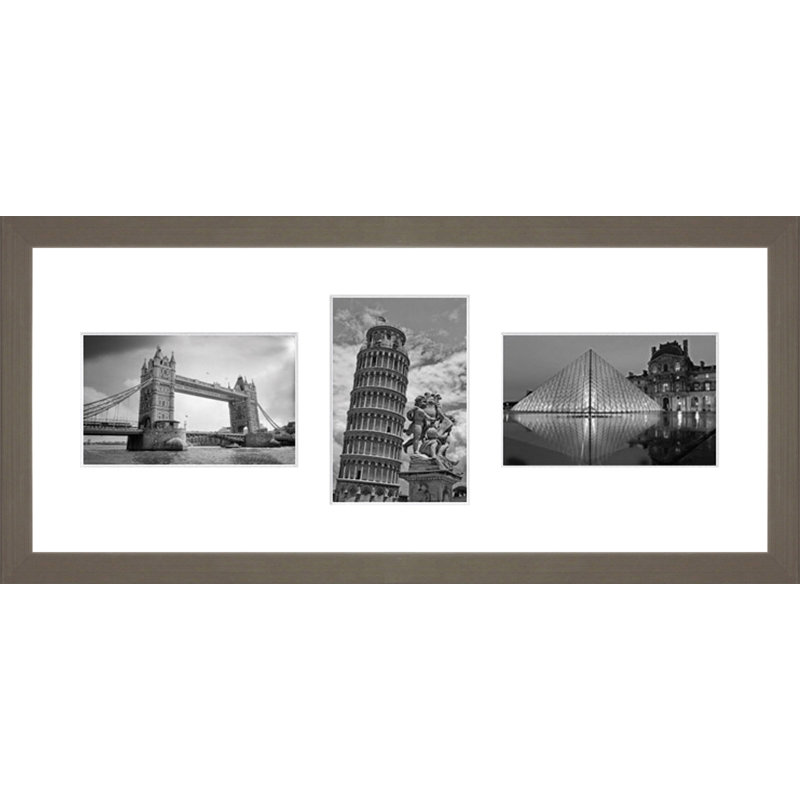 Lizzeth Collage Picture Frame, Titanium