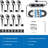 Black Plug-in Integrated LED Metal Spotlight Kit