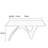 Retro solid wood rectangular creative dining table-617661967