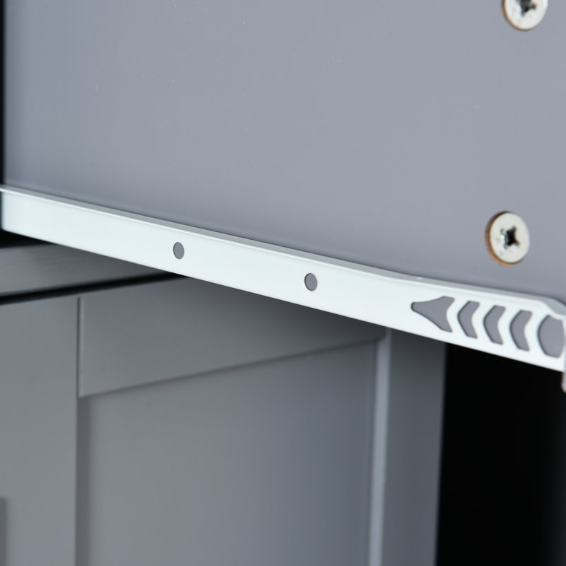 Grey Blue Kitchen Island Cart With Firm Solid Wood Top, 4 Door Cabinet, 2 Drawers, Spice & Towel Rack, Locking Wheels Robust Desk Top And Movable Shelves,