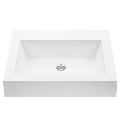 MTI Metro 1 22.25" Semi-Recessed Bathroom Sink