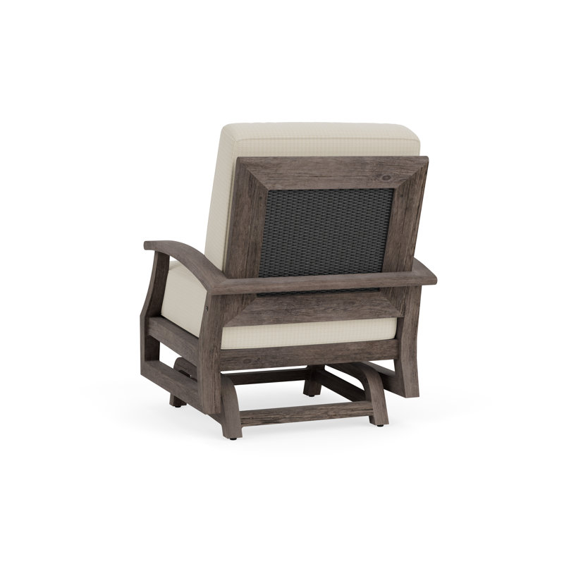 Frontier Outdoor Rocker Chair, Aman Capri, Charcoal