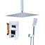 Robinet de douche complet à pression équilibrée avec valve brute-62488669