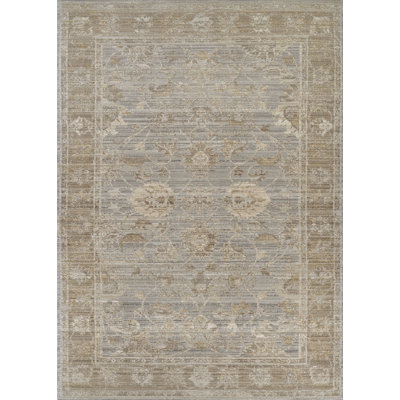 Tapis intérieur gris Demeatra Palais