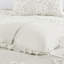 Couette en chenille, format King/King, 3 pièces, coton, motif floral, style chambre