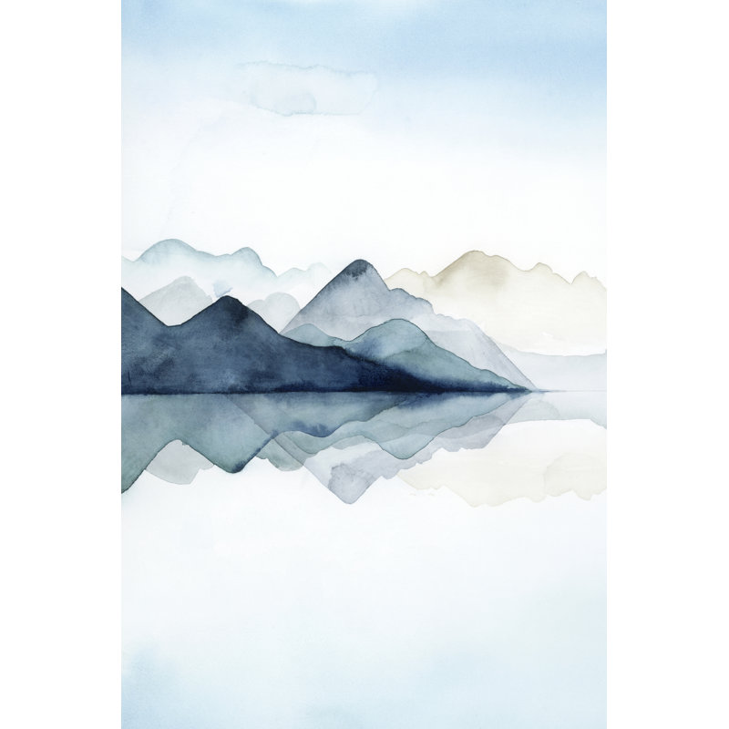 Glacial I par Grace Popp - Peinture sur toile, H 30 po x l 20 po