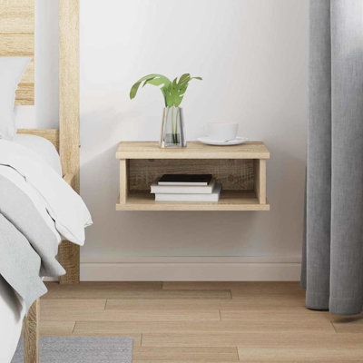 40cm W Manufactured Wood Bedside Table