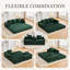 3 Seater Corduroy Sofa-717764786