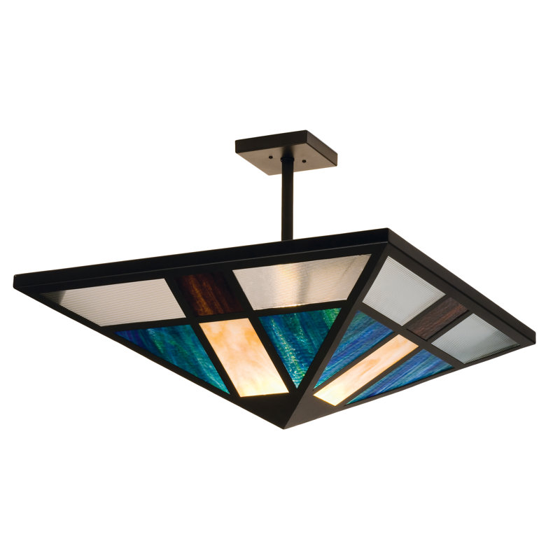 plafonnier semi-encastré 1 lumière 30 po