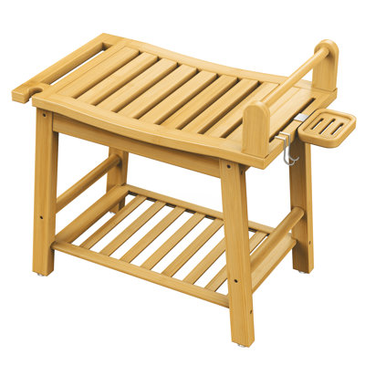 Bamboo Shower Bench