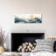 «Waves On Mountainscape», reproduction sur toile-1995929609