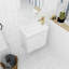 Meuble-lavabo flottant avec porte à fermeture en douceur de 20 po-220044423