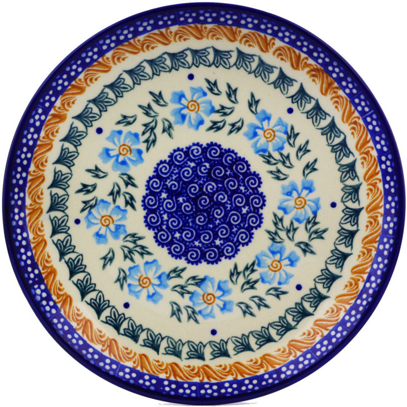 Polish Pottery 7.5" Dinner Plate