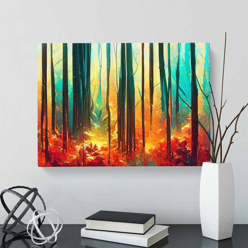 Pretty Forest Vol.2 - Wrapped Canvas, 50cm H x 76cm W x 3cm D