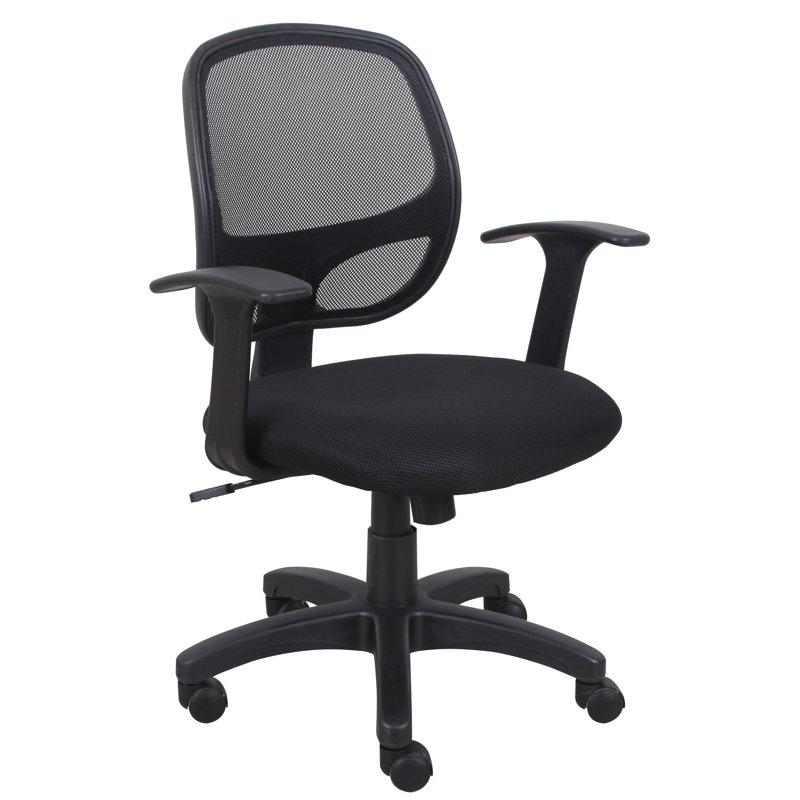 Chaise de travail Elbie, Noir
