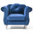 Farney Velvet Swivel Armchair-1524515540