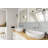 Impact White 11 in. x 12 in. Matte Porcelain Wall Tile (18.46 sq. ft./Case)-53640665