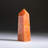 Obélisque de quartz tangerine