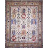 Transitional One-of-a-Kind Rectangle 8'1" X 9'11" Hand Knotted Area Rug