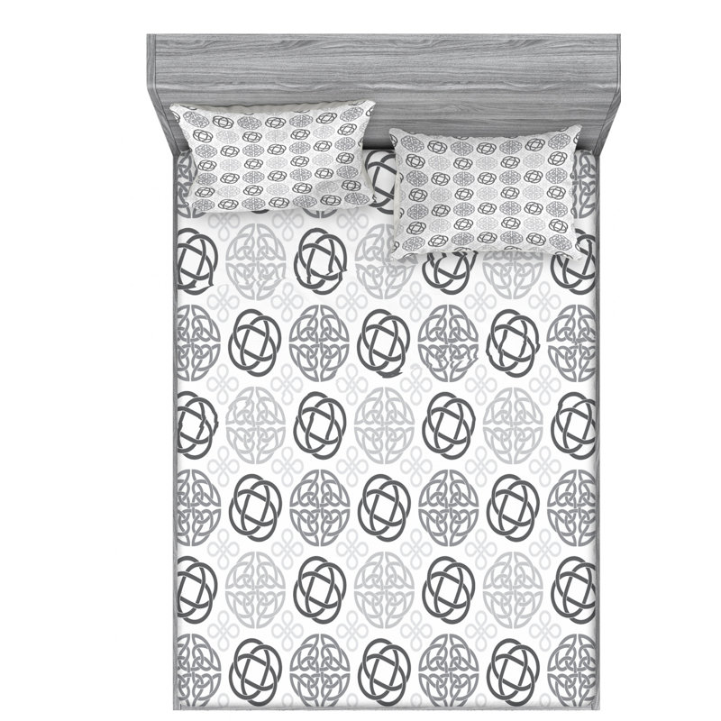 Microfiber Sheet Set, Full Sheet Set with Fitted Sheet
