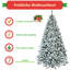 7.38' H Artificial Pine Christmas Tree