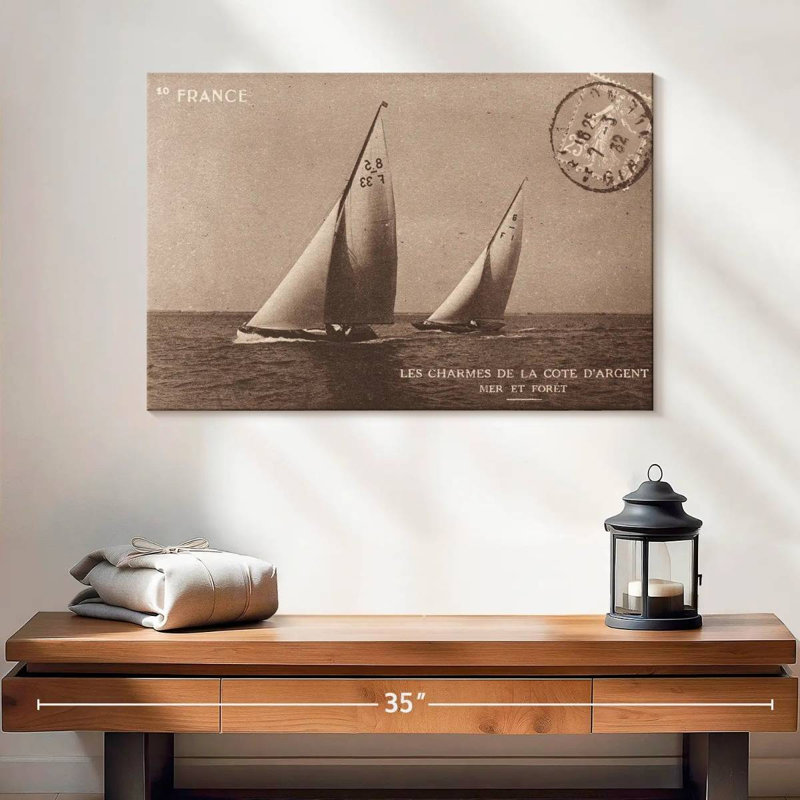 Aletra, voile rétro et sépia, H 34 po x l 51 po
