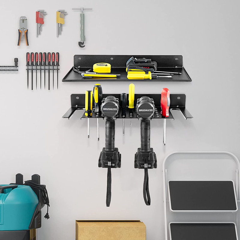 Electric Drill Storage Rack