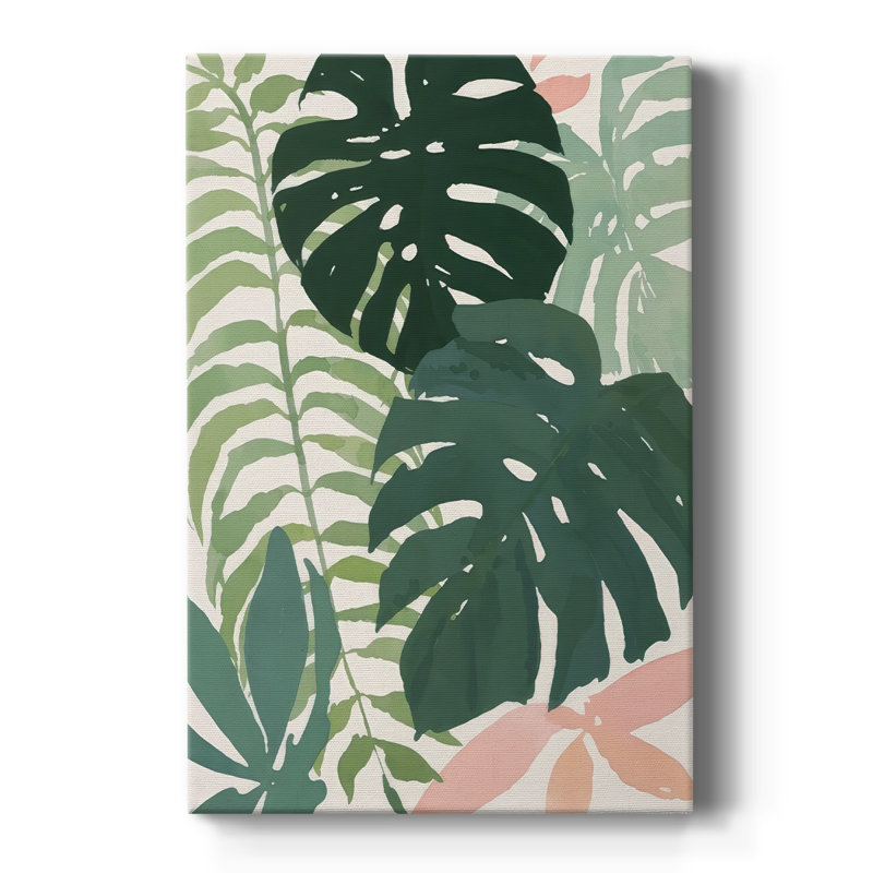 Casse-tête tropical II - galerie Cavas sur mesure, H 18 po x l 12 po