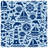 Nautical Elements Pattern Quilted Bedspread All Sizes-130509402