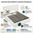 Modern Upholstered Platform Bed With Gas Lift Storage-2049684943