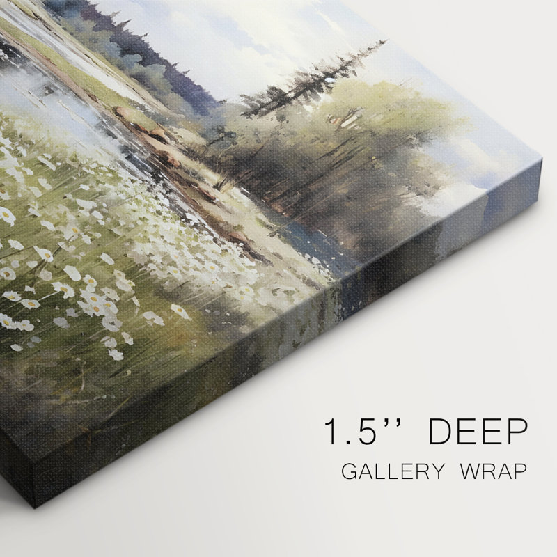 Paysages rétro-DCCCLI -Galerie enveloppée Cavas, 12 x 18