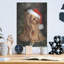 The Holiday Aisle® «Noel - Yorkshire Terrier» par Barbara Keith, art mural en métal-658207439