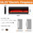 Rosalinde Wifi Enable Recessed Electric Fireplace-1354762865