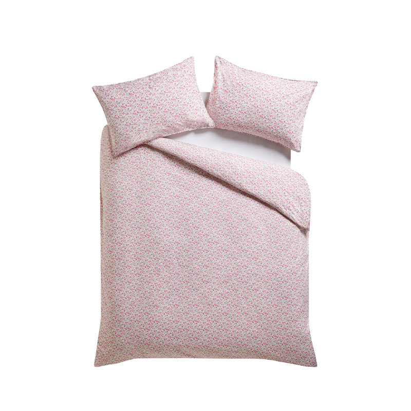 VINTAGE DITSY Multi 100% Cotton Percale, 180 Thread Count, Super King Duvet Cover Set + 2 Pillowcases