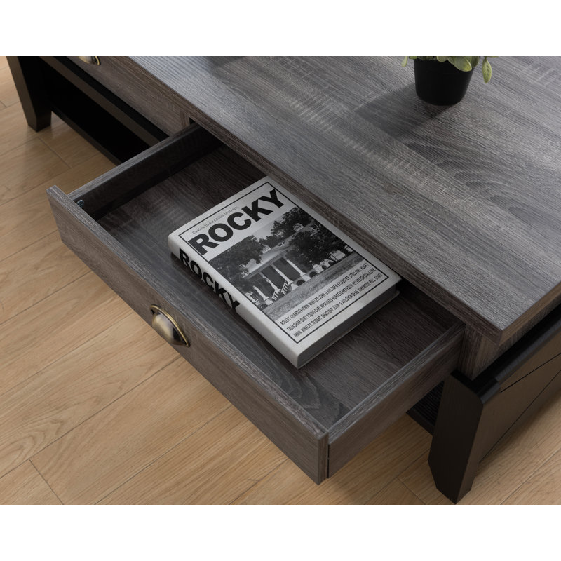 Four Leg Coffee Table with Storage
