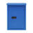 Wall-Mount Mailbox Blue Mailbox Rust-Resistant Mail Box