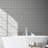 Alps 12" x 12" Marble Grid Mosaic Wall & Floor Tile