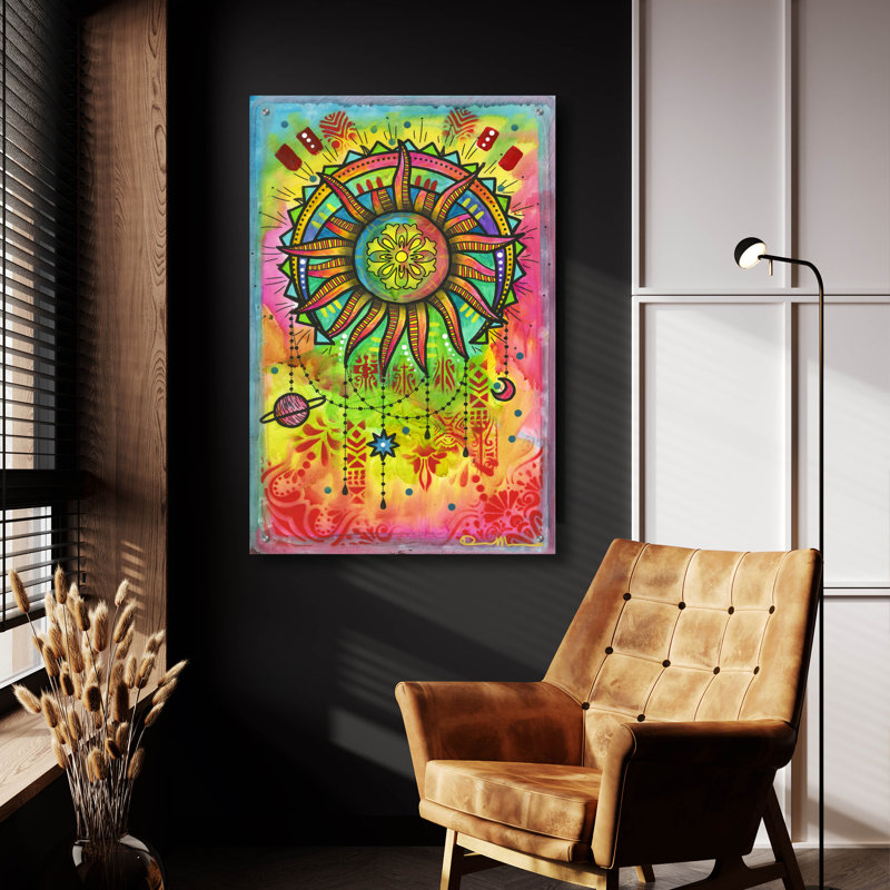 «Cosmic Balance 1» par Dean Russo, H 36 po x l 24 po x P 0,2 po