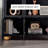 Black Creative Display Cabinet Bookcase