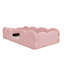 3ft Upholstered Bed Cloud-Shaped with surrounding guardrails Velvet-1124315397